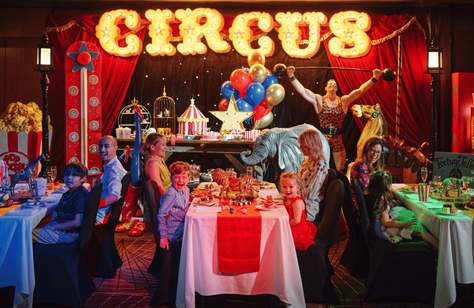Circus Extravaganza High Tea Buffet