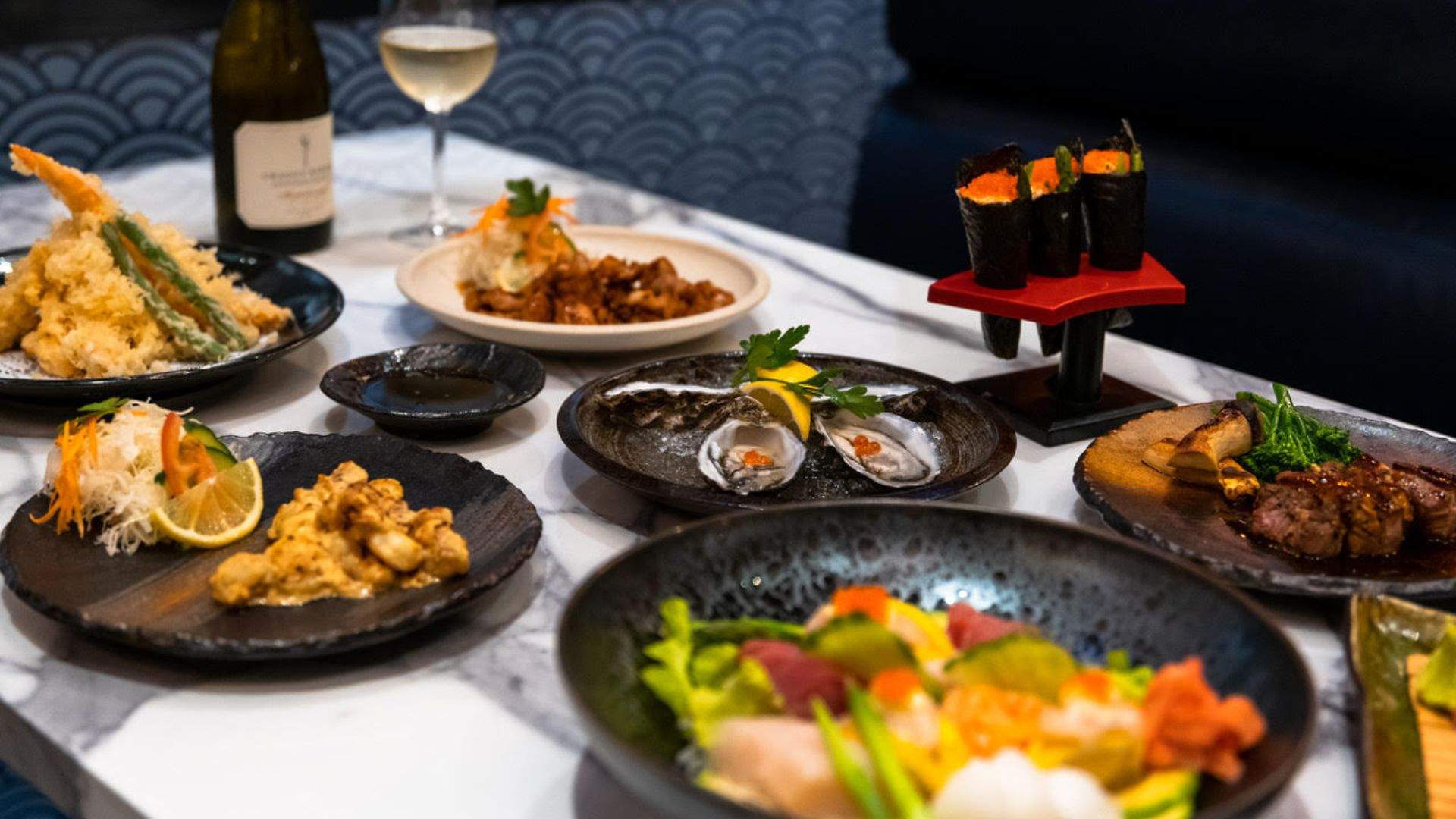 A selection of Japanese eats ay Oyama - Japanese restaurant in Brisbane