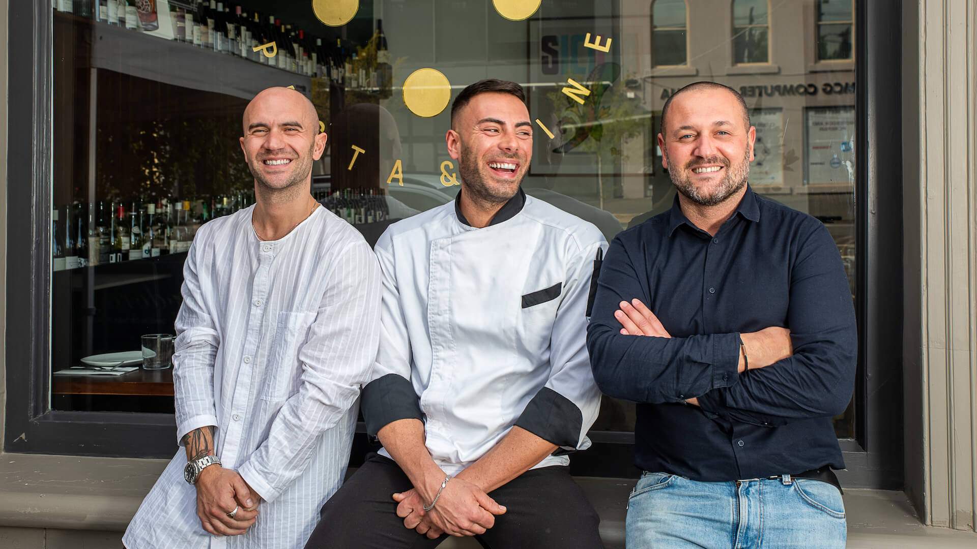 Owners of Park Street Pasta - Melbourne.