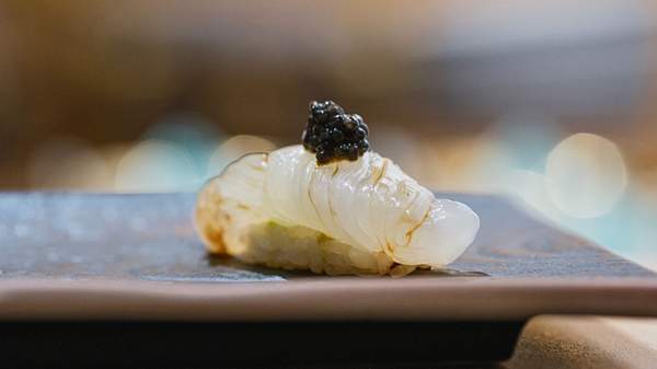 Fresh seafood with caviar at TAKASHIYA - Japanese restaurant brisbane