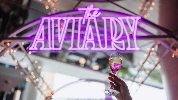 The Aviary Terrace Bar in Brisbane's Queen Street.