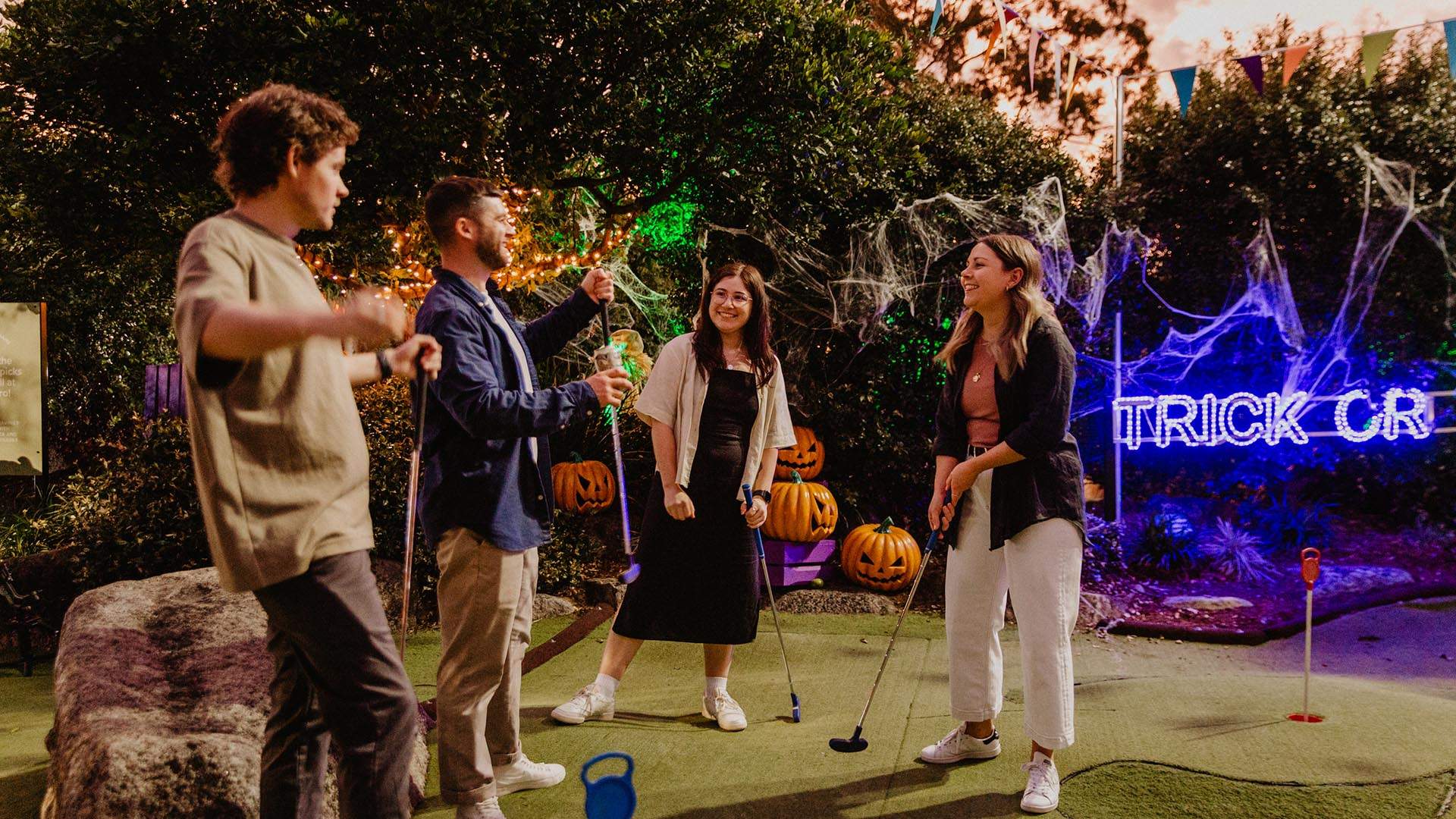 Putt Your Way Past Creepy Clowns And Evil Dolls Victoria Park Is 