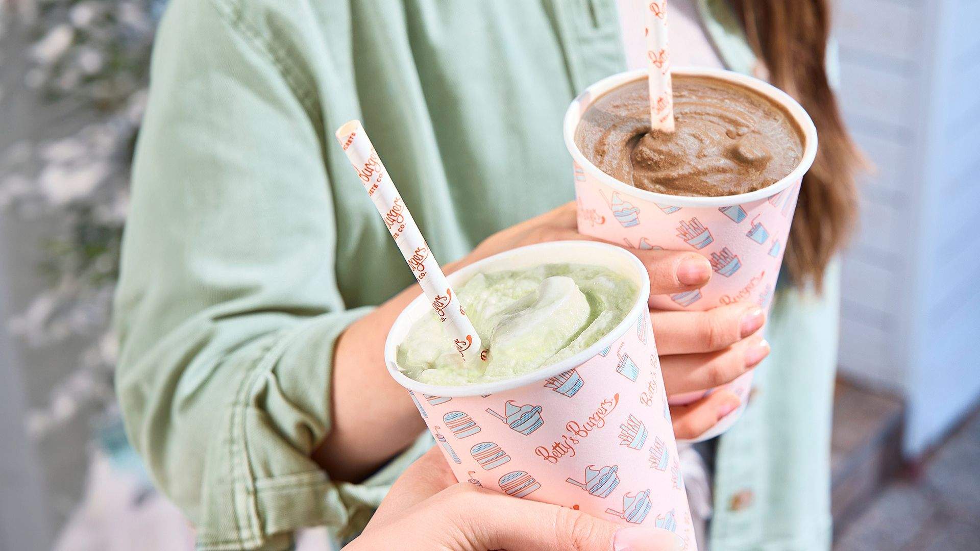 Betty's Burgers Has Launched New Pistachio Thick Shakes for Spring