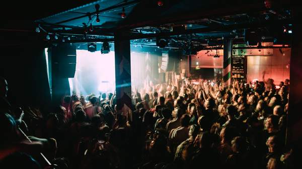 People dancing to Electric Field's show at Oxford Art Factory for Great Southern Nights