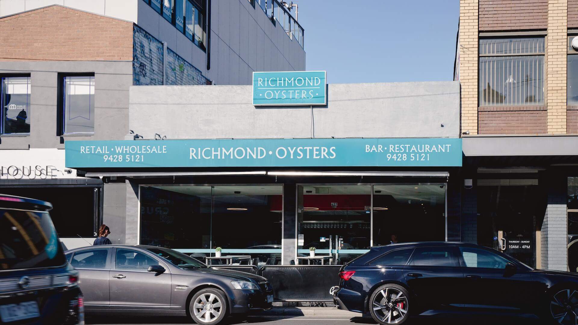 Richmond Oysters - Seafood Restaurant in melbourne.