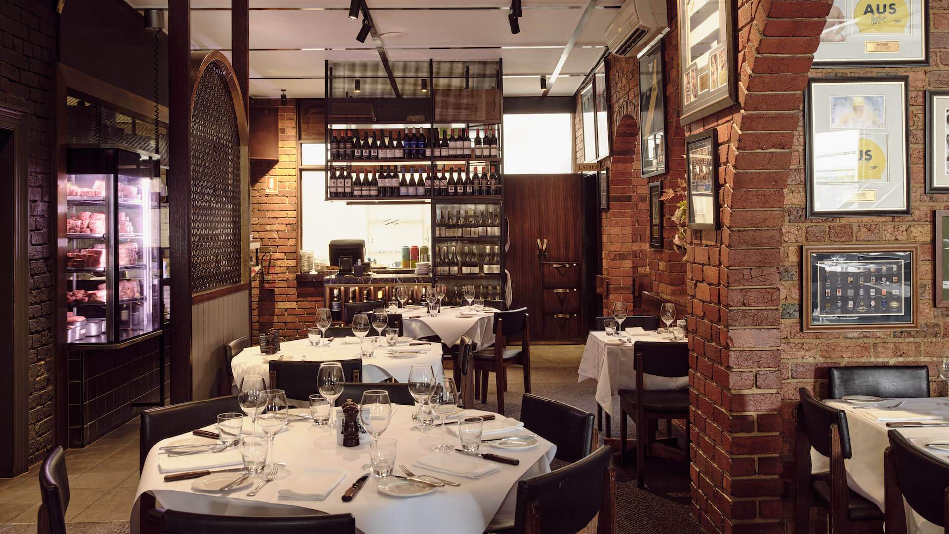 Dining room at Railway Club Hotel