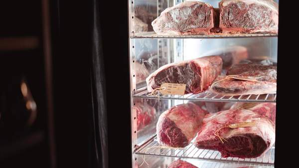 Selection of wagyu steaks at Steer Dining Room - Steak melbourne