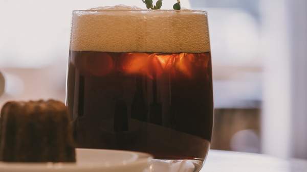 Iced Sour Coffee at The Flour in West Melbourne