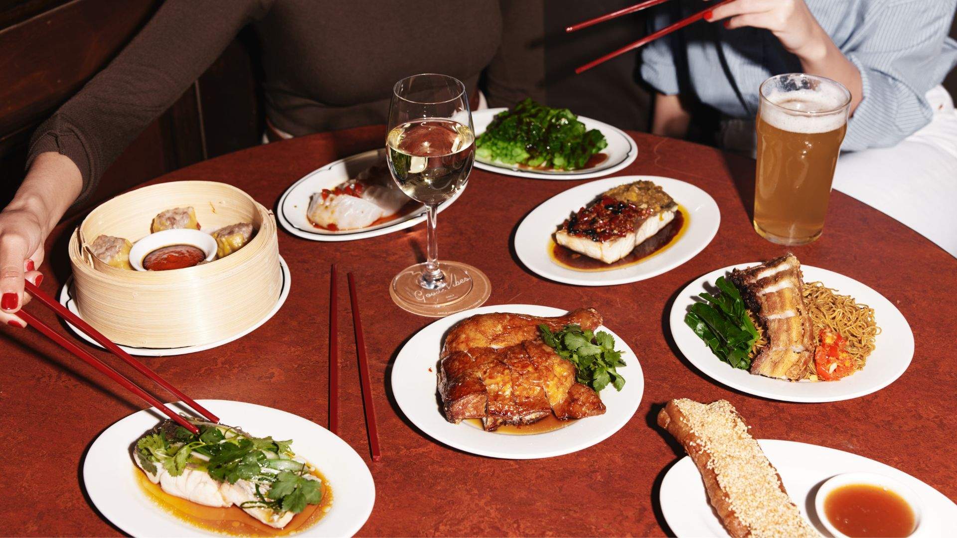 A selection of Cantonese dishes from The Taphouse's newly revamped menu.