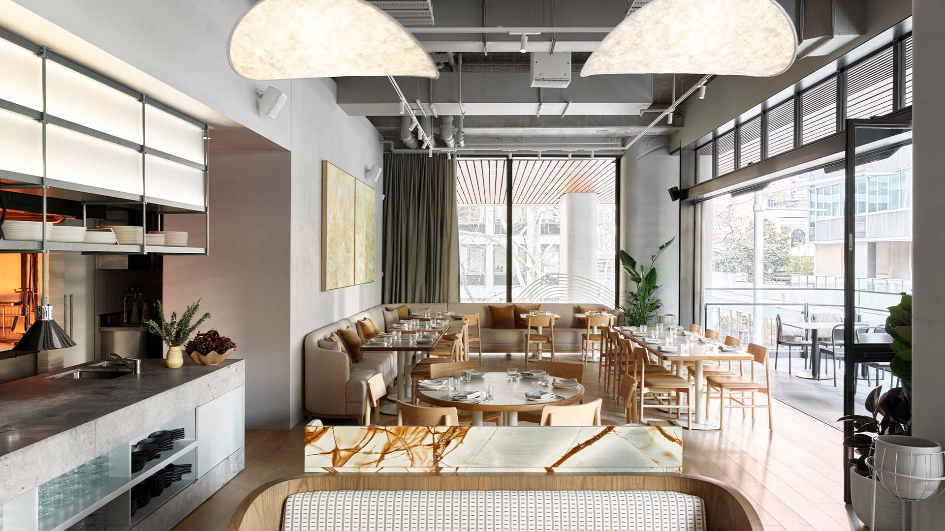 Poetica's expansive North Sydney dining room