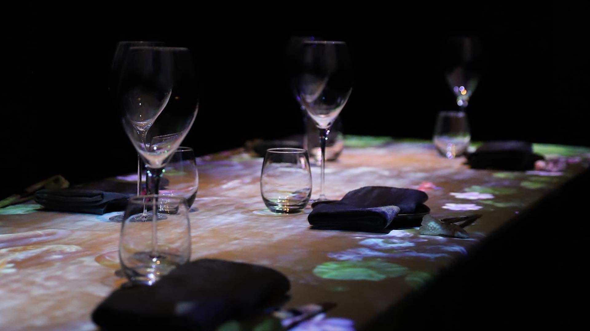 The immersive private dining room at Akaiito - one of the best private dining room in Melbourne.