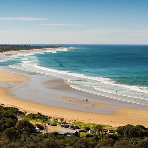 Anglesea Beach - one of the best beaches in Victoria