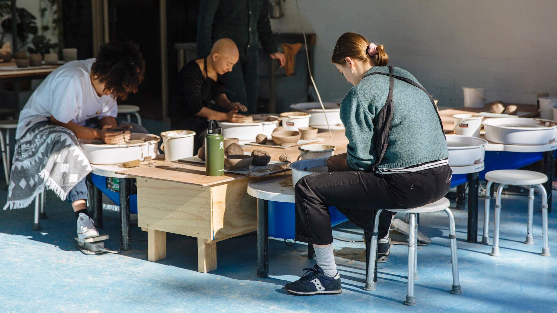 Bisque Studios class - one of the best pottery classes in Melbourne.