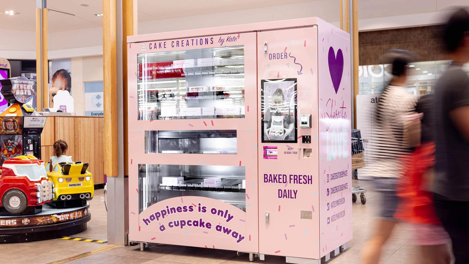 Cupcake Vending Machine Melbourne