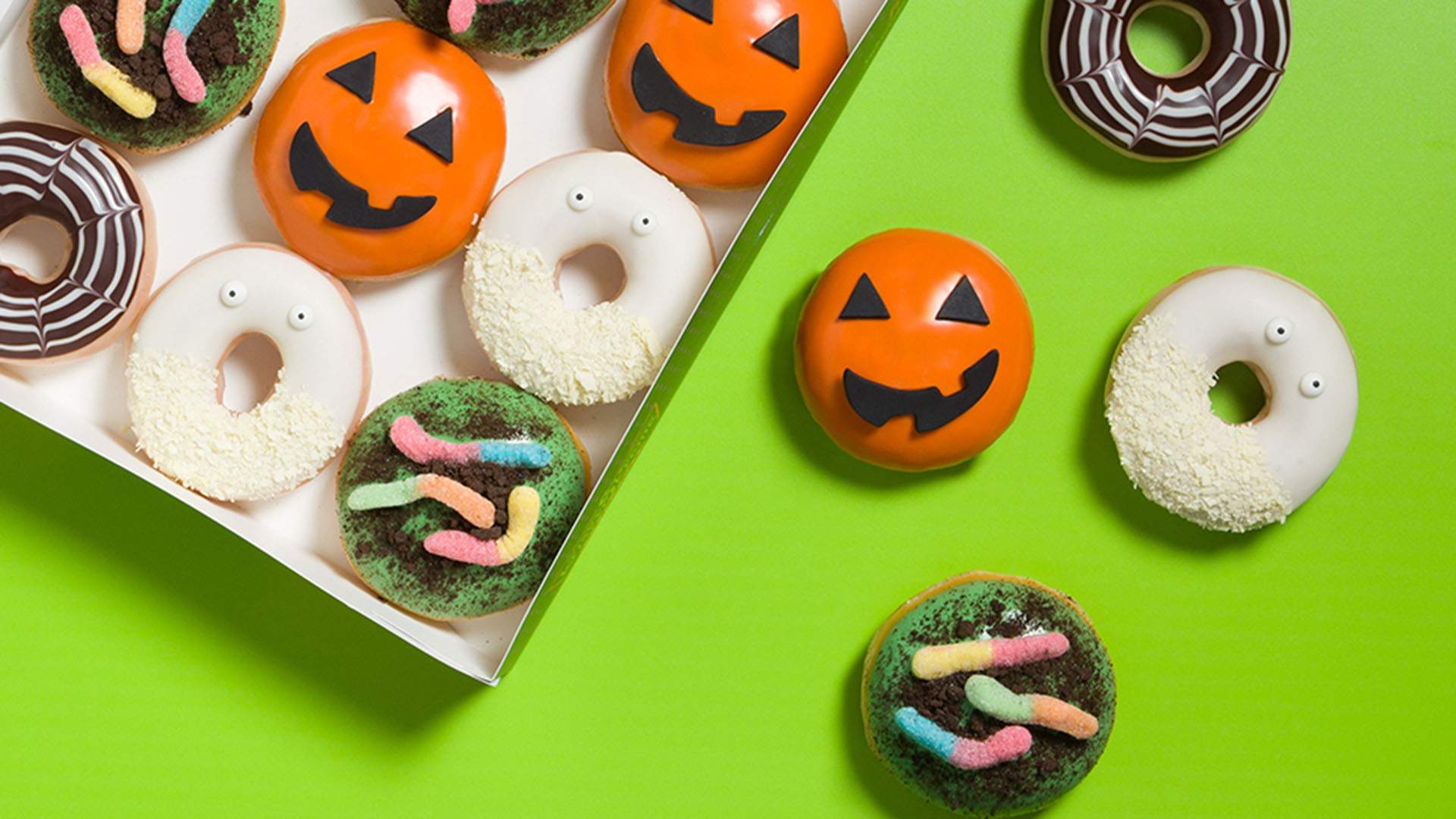 Free Krispy Kreme Doughnuts for Halloween Concrete Playground