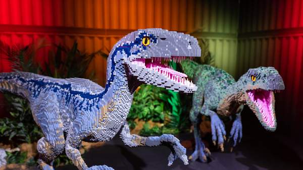 Exposición de Lego que recrea el ‘Mundo Jurásico’ con más de seis millones de ladrillos en Brisbane