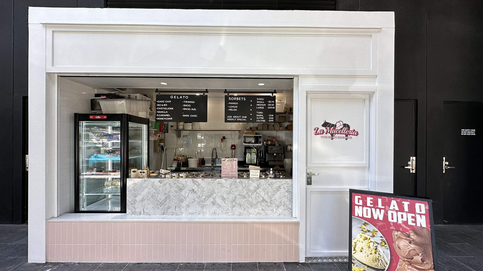Now Open: La Macelleria Is Scooping Its Artisanal Gelato From New Hole-in-the-Wall Digs at South City Square