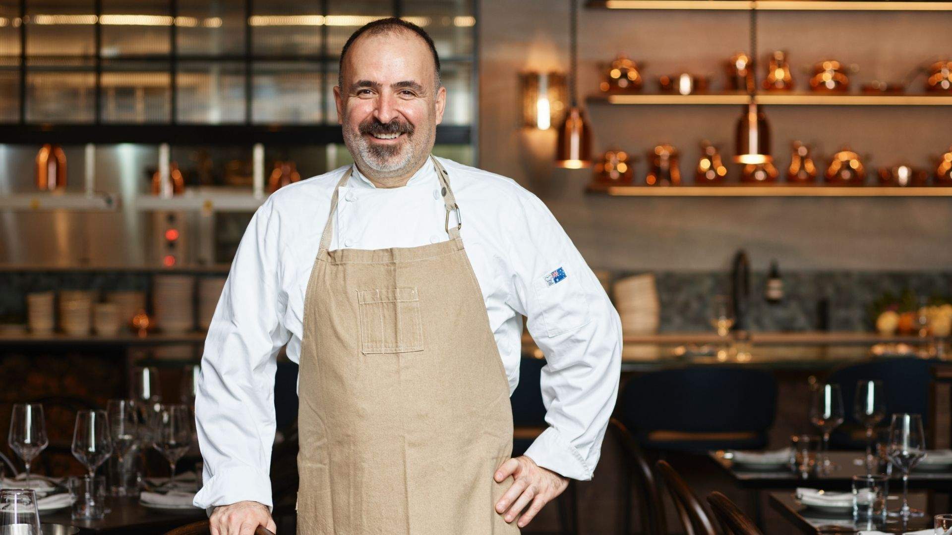 Maydanoz's Executive Chef, Arman Uz, pictured by Steve Woodburn, 2023.