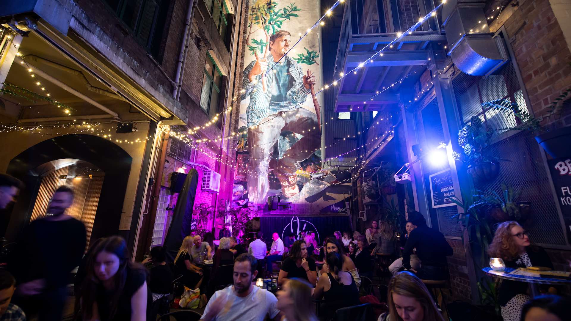 The Night Is Young at YCK Laneways