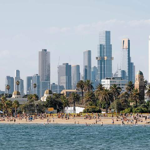 St Kilda Beach - one of the best beaches in Melbourne