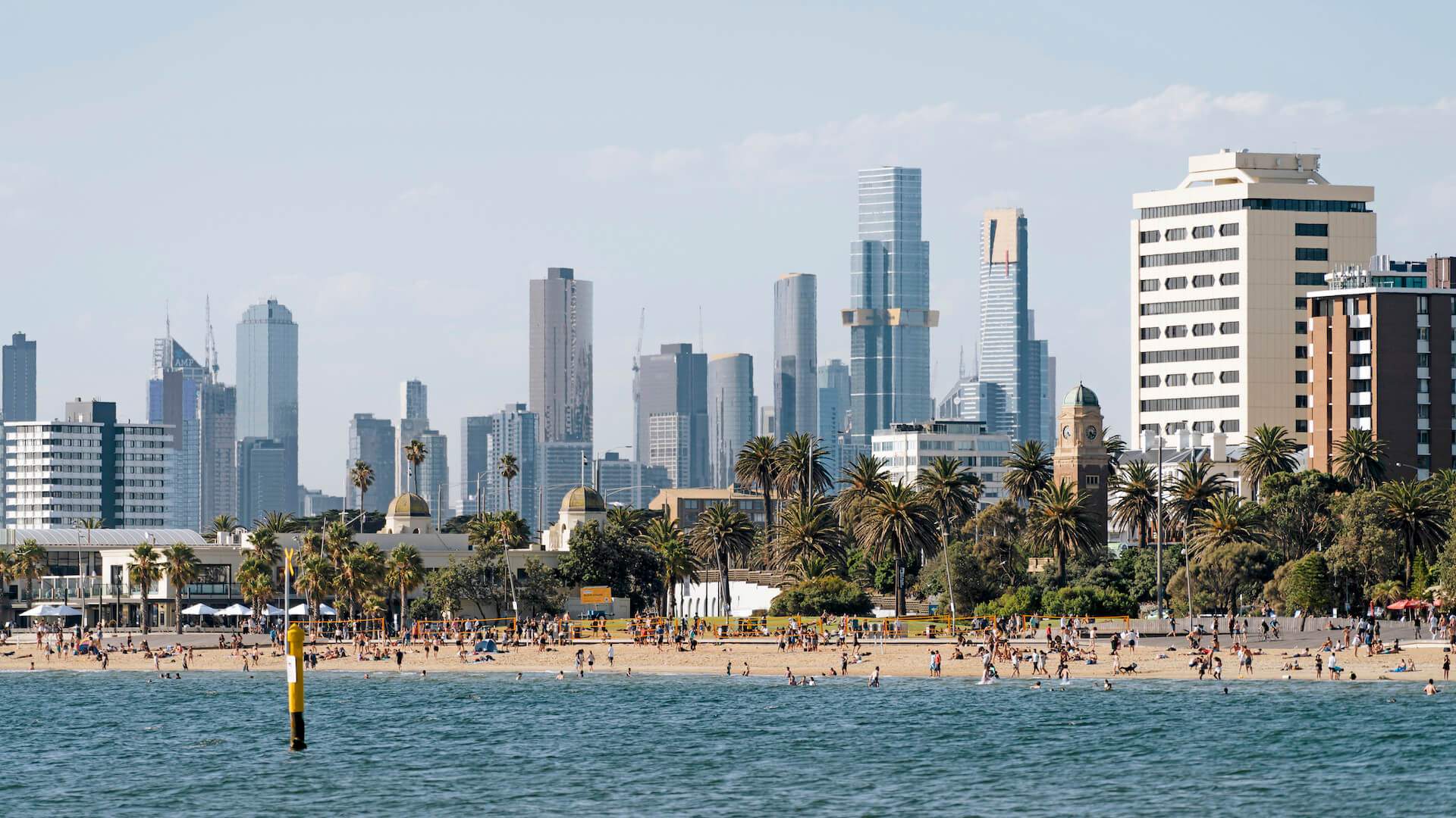 St Kilda Beach - one of the best beaches in Melbourne