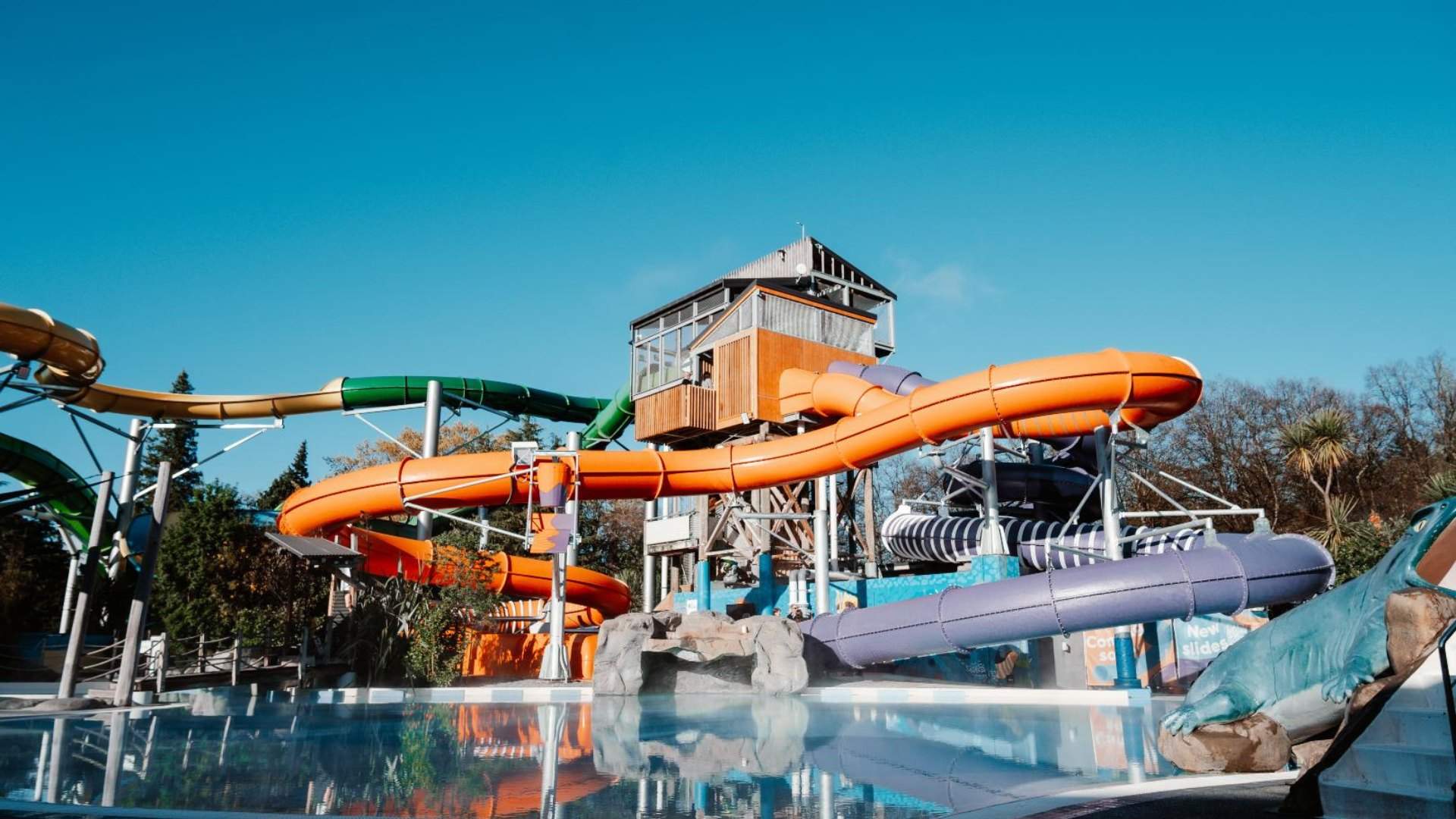 Now Open: Hanmer Springs Thermal Pools and Spa Has Installed Two New Hydroslides Just in Time for Summer