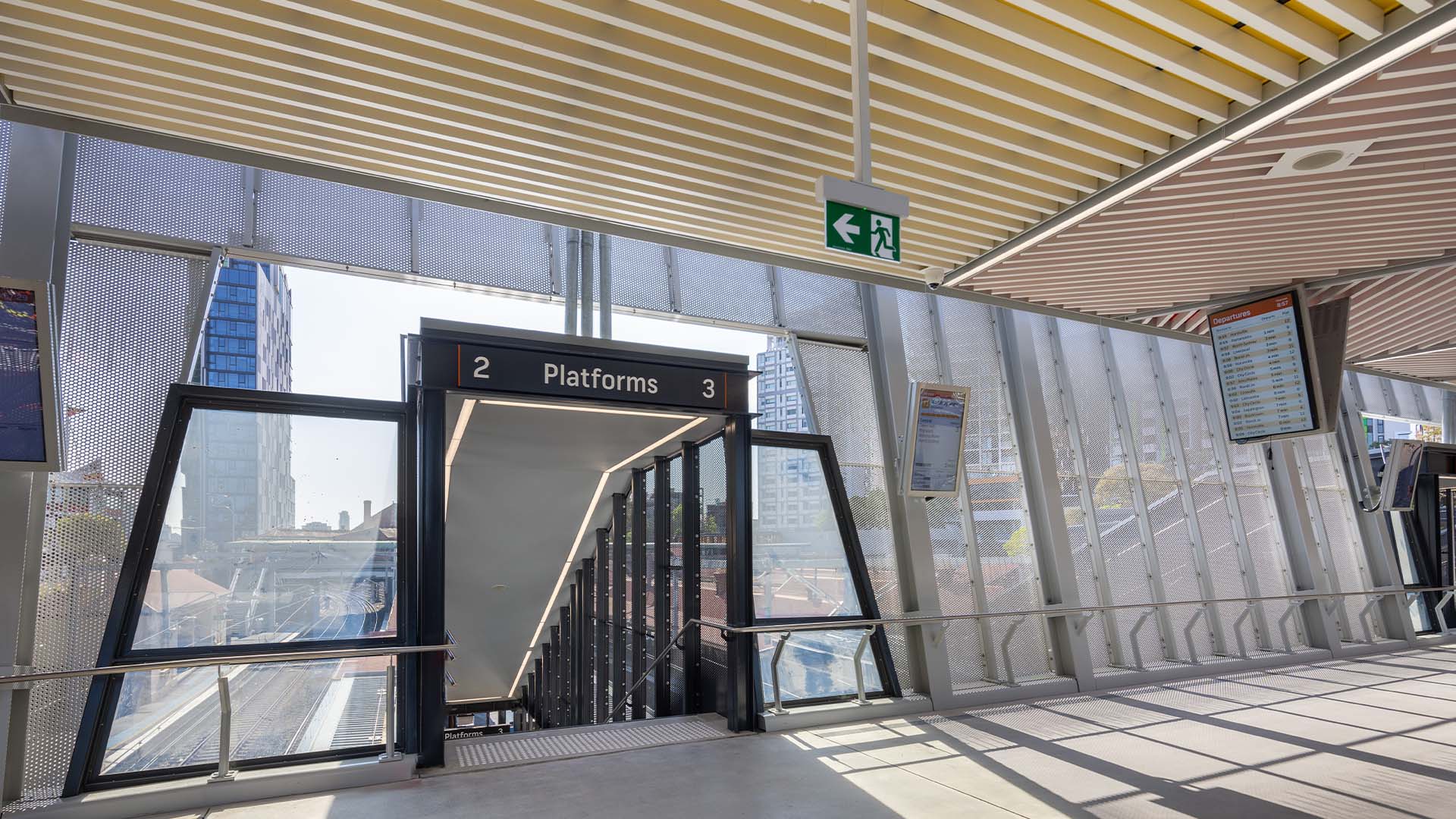 Redfern Station, entry to platforms 2-3. 