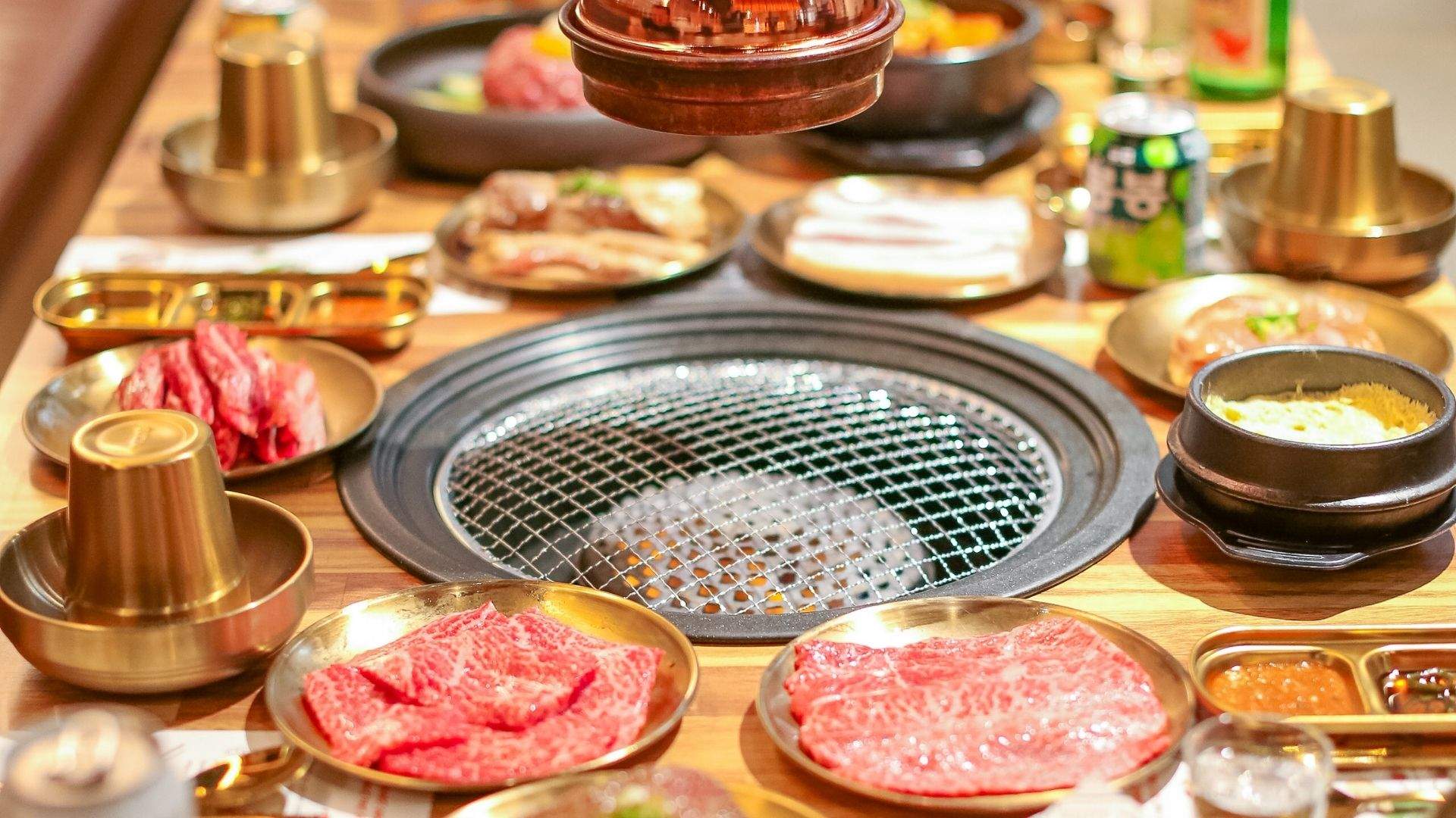 Premium cuts of meat from the menu of Darling Square's 789 Korean BBQ.