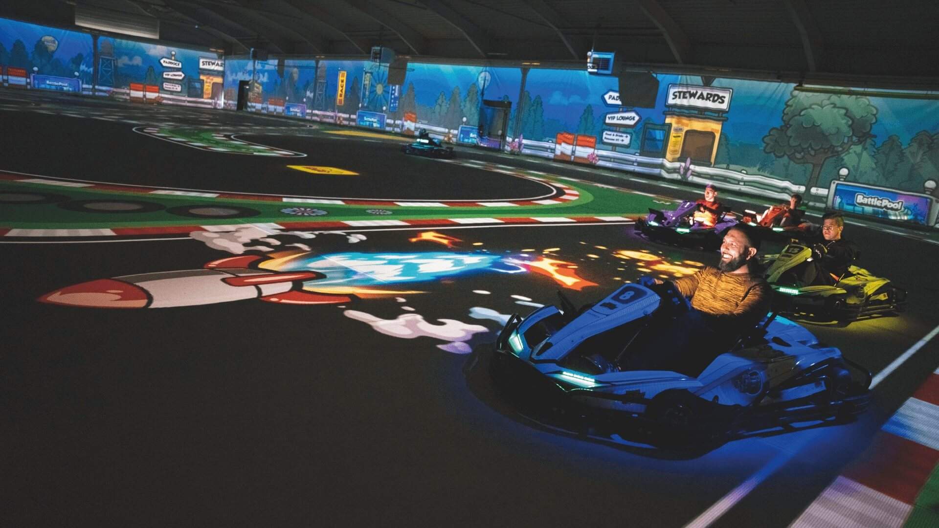 BattleKart Melbourne - augmented reality go-kart racing in Melbourne.
