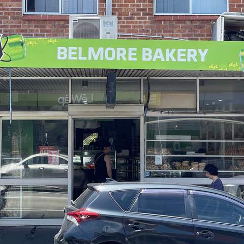 Exteriors of Belmore Continental bakery.