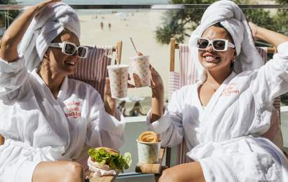 Background image for Betty's Burgers Is Giving You the Chance to Win a Luxe Stay For Two at the Betty's Besties Beach Resort in Noosa