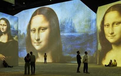 Background image for Hello 'Mona Lisa': The Lume's Next Massive Multi-Sensory Exhibition Is Dedicated to Leonardo da Vinci
