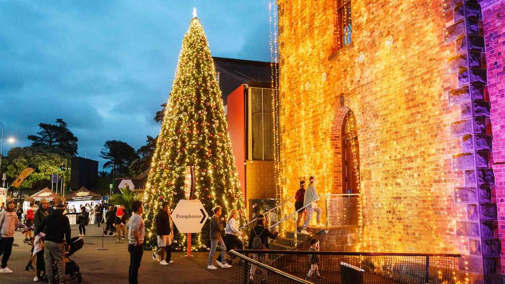 MOTAT Christmas Lights 2023, Auckland