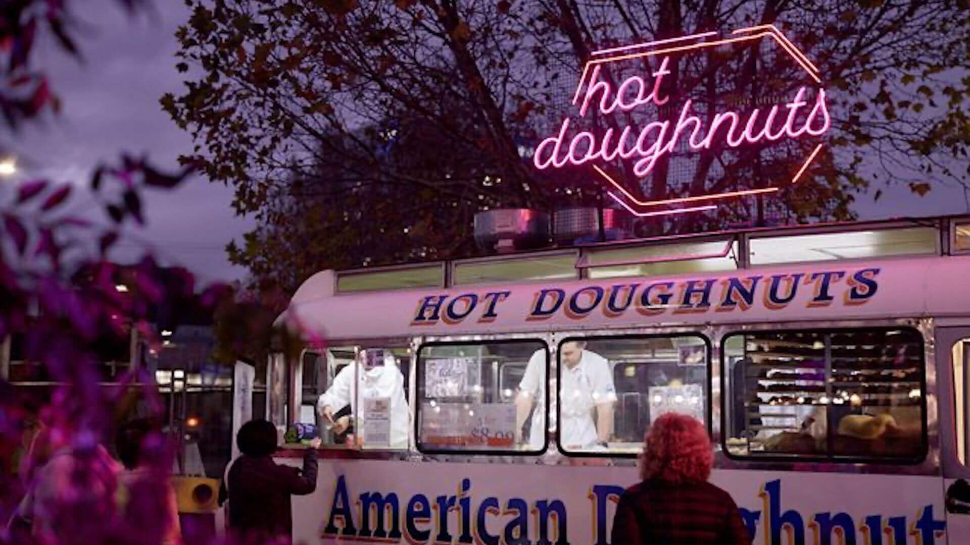 Doughnuts at Queen Victoria Market - Summer Night Market.