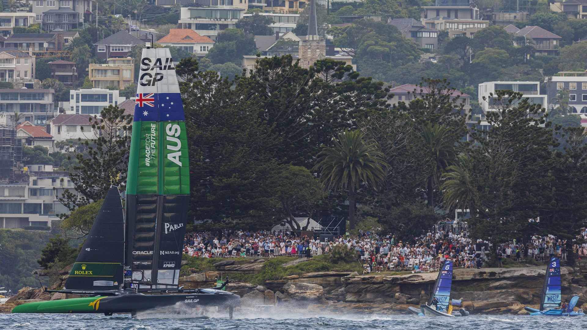 KPMG Australia SailGP 2024 Concrete Playground