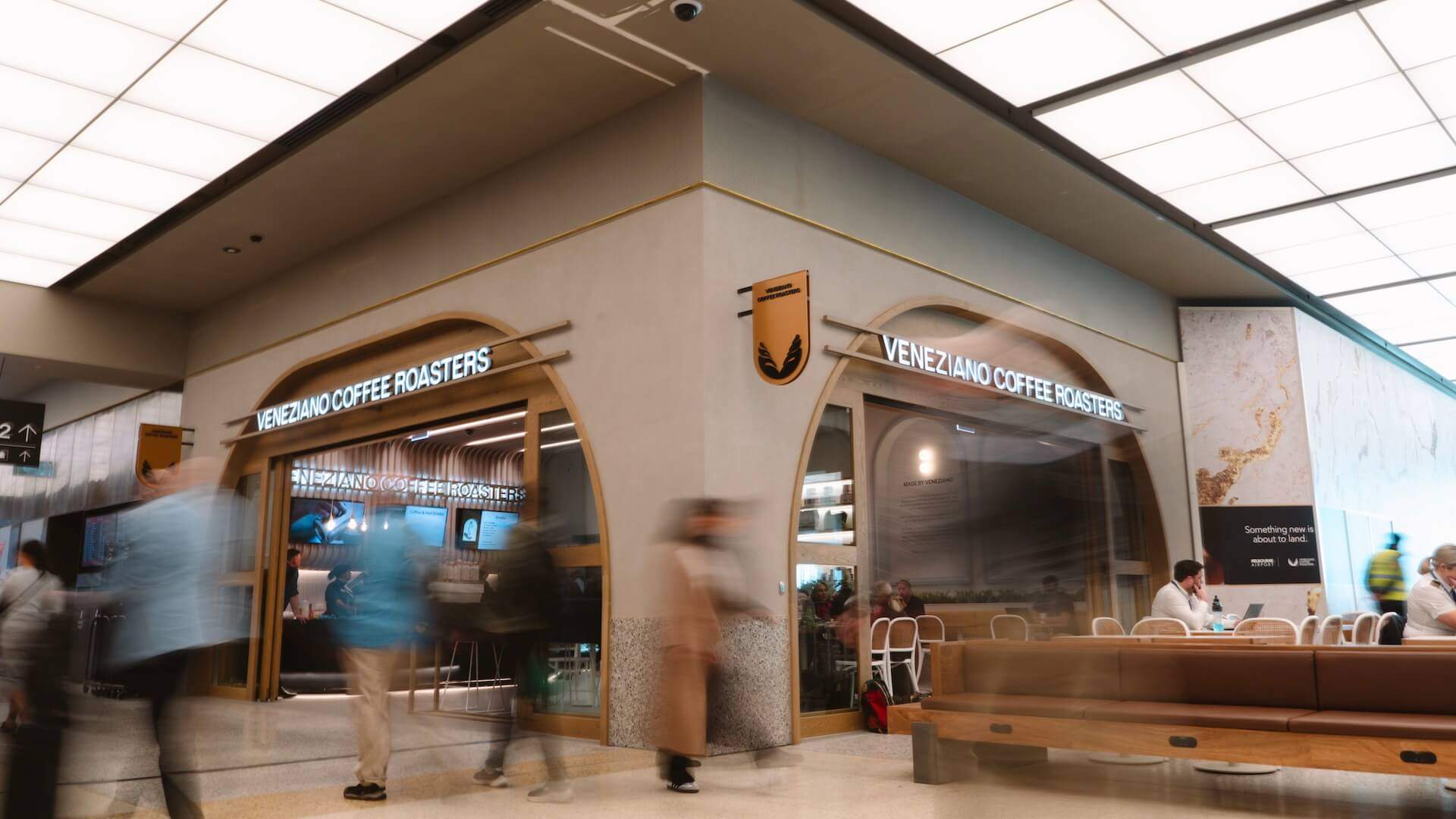 Richmond Coffee Roaster Veneziano Sets Up Shop in Melbourne Airport - Terminal 1.