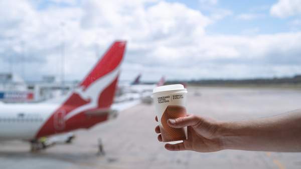 Coffee from Veneziano at Melbourne Airport - Terminal 1