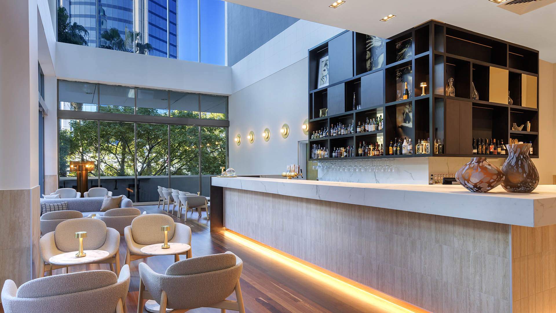 Now Open: Creek Street's Amora Hotel Brisbane Has Relaunched with a Luxe Pool, Deck and Lobby Cocktail Bar