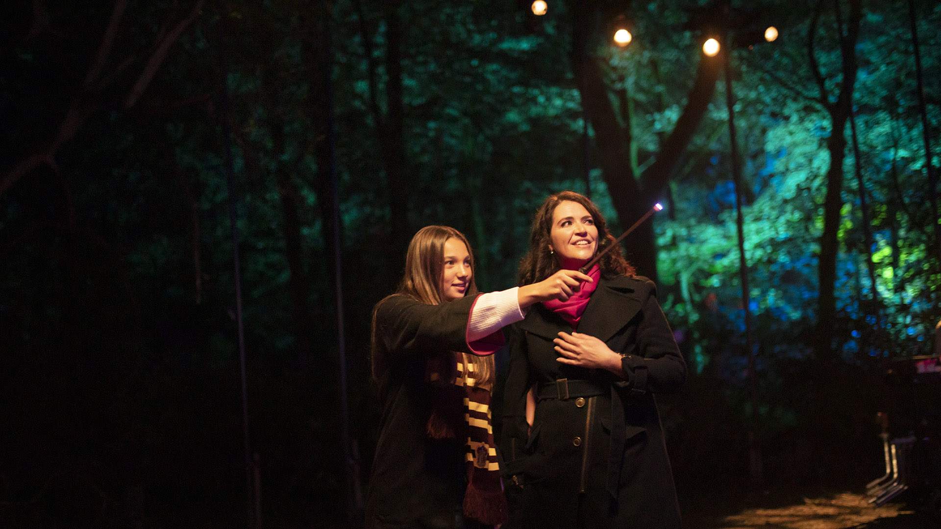Wands Ready The Magical 'Harry Potter' Forbidden Forest Experience Is