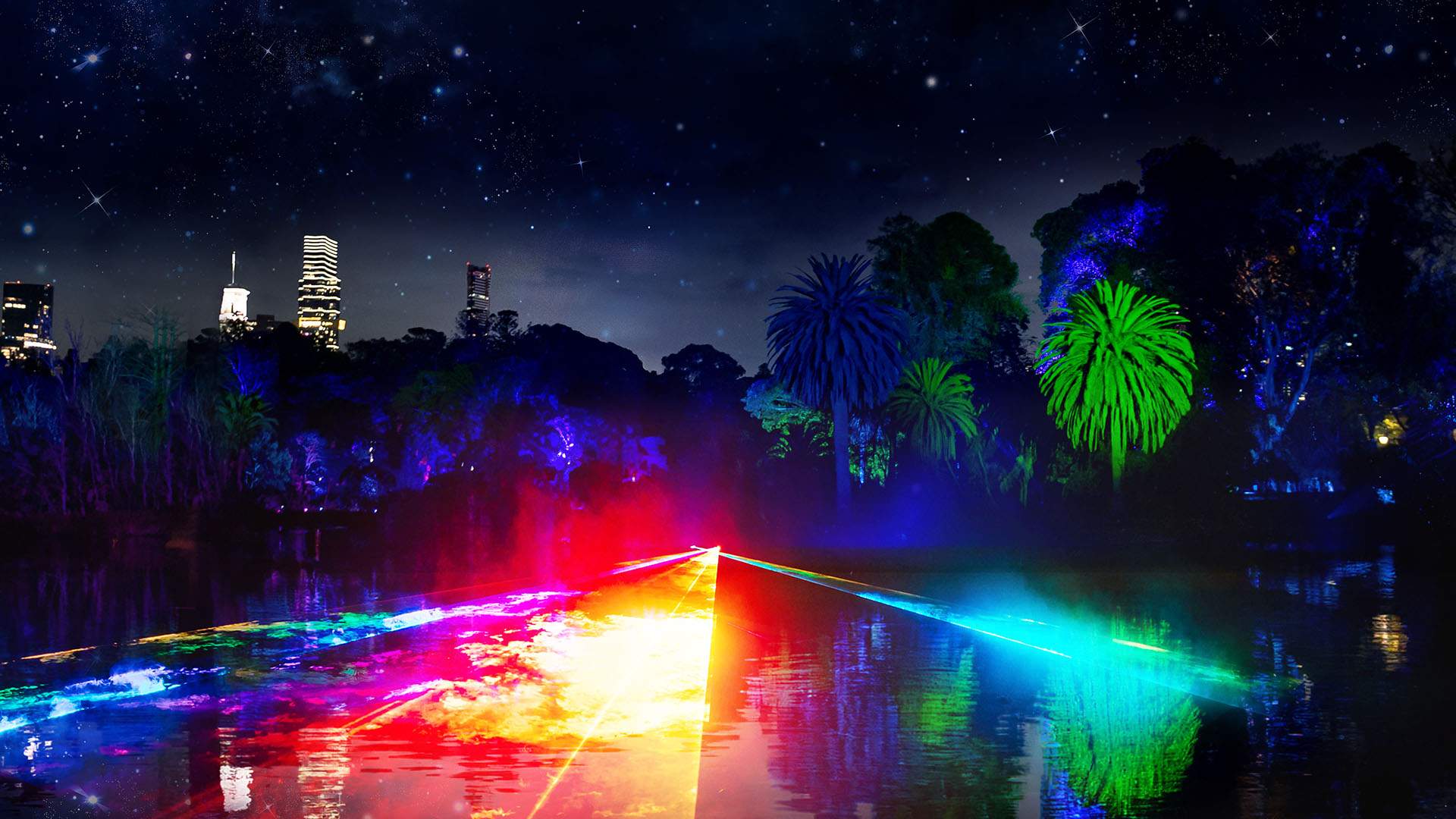 Dazzling After-Dark Festival Lightscape Is Returning to Royal Botanic ...