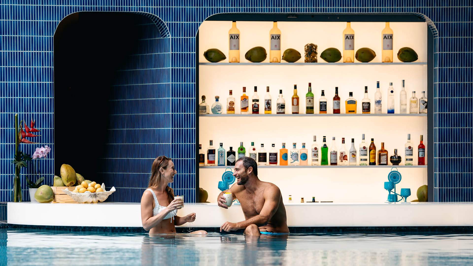 The Westin Brisbane Is Turning Its Swim-Up Pool Bar Into a Five-Month-Long Maldives-Themed Beach Club