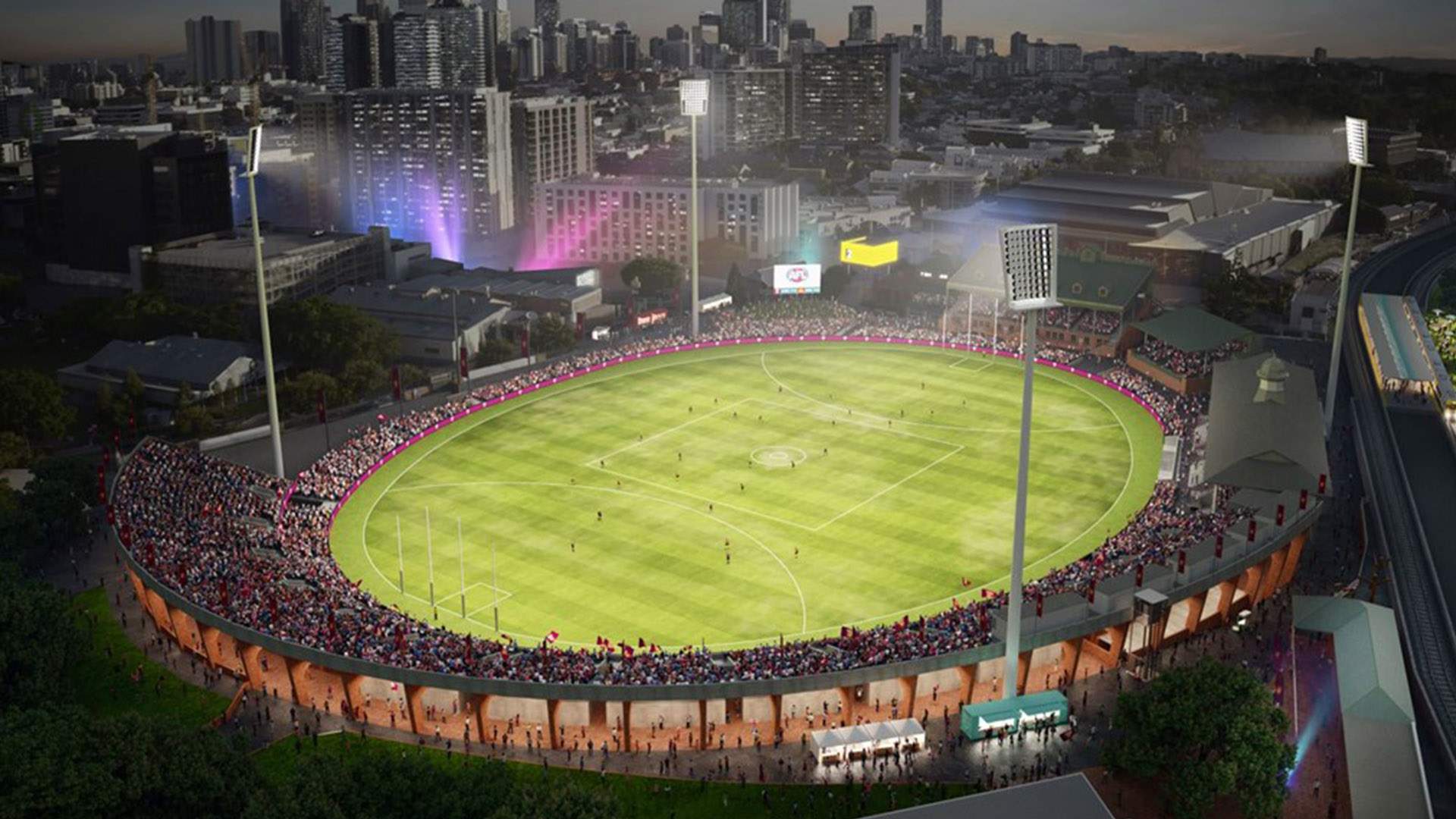 The RNA Showgrounds Is Set to Get a Temporary 20,000-Person Stadium While the Gabba Is Rebuilt