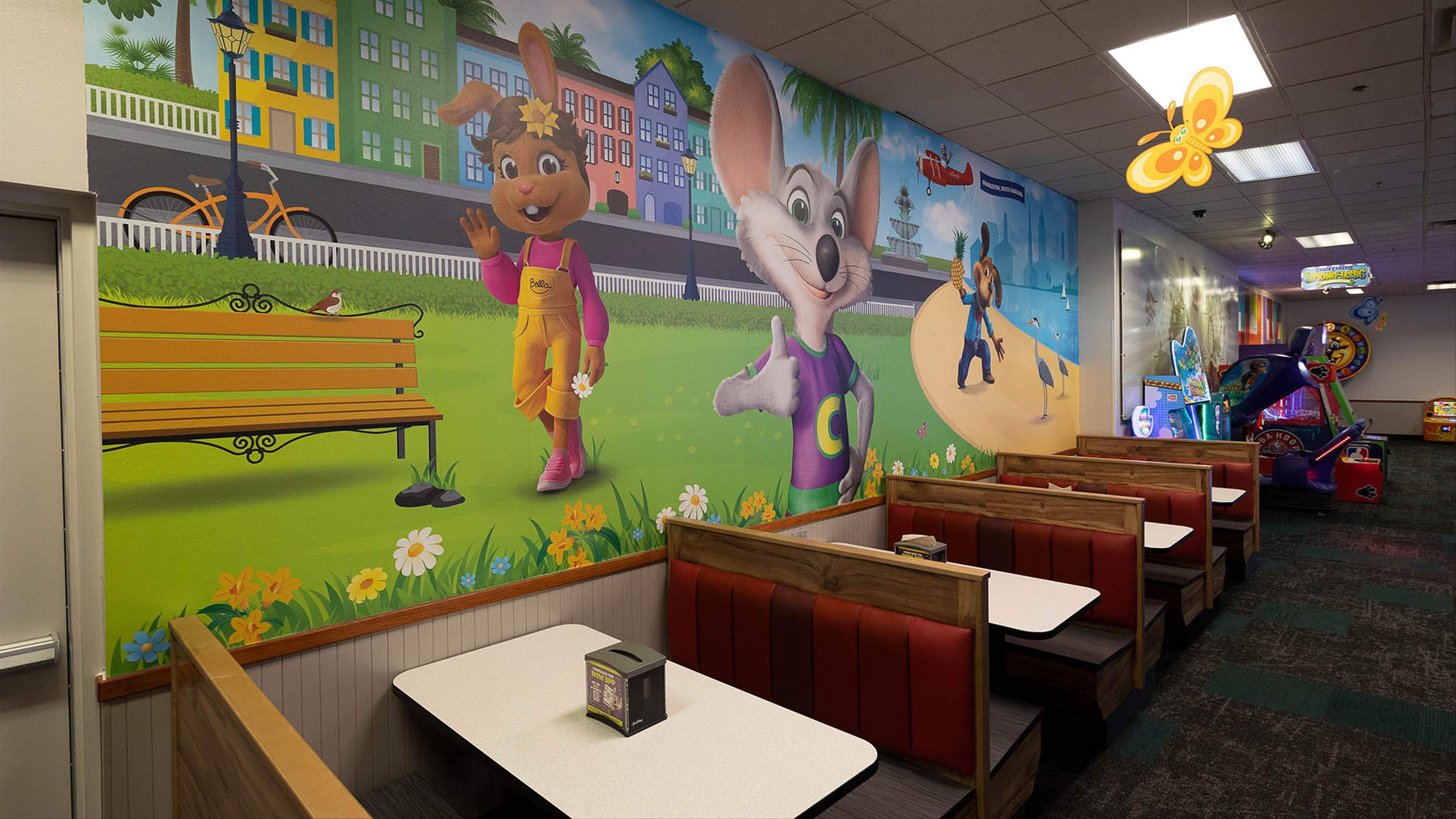 Chuck E Cheese Superhero Playground Locations It's Official: Chuck E Cheese Is Bringing Its Pizzas and Arcade Games