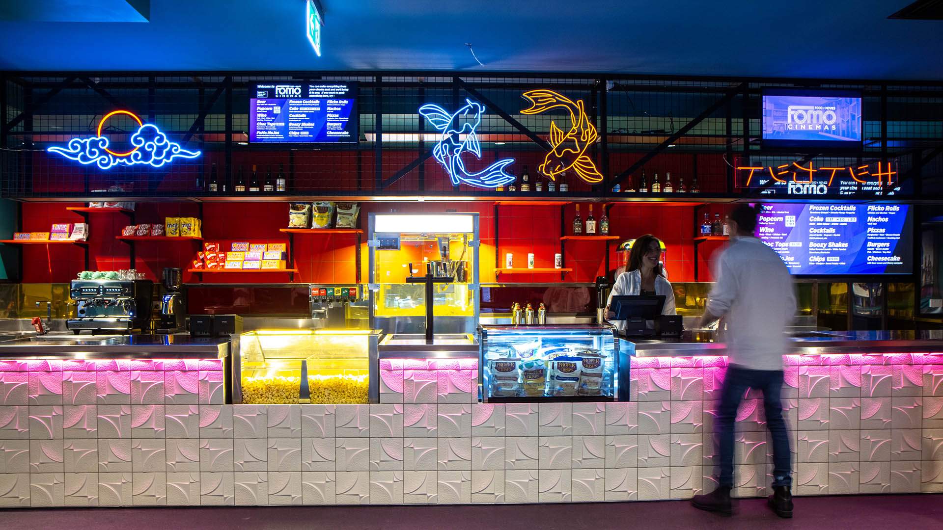 FoMo Is the Australian-First New Melbourne Cinema Combining Movies, Dining and a 'Blade Runner'-Inspired Bar