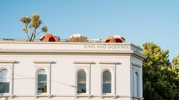 Johnny's Green Room Rooftop bar in Carlton