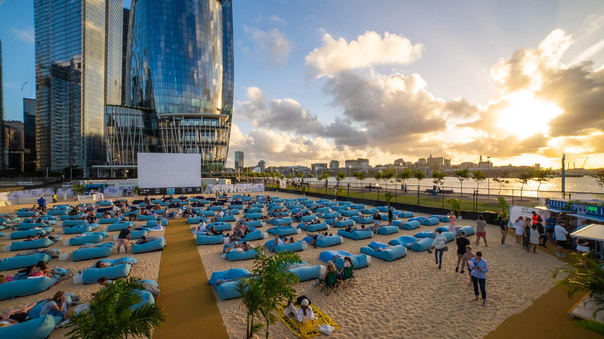 Mov'In Bed's Beach Cinema at Barangaroo Has Unveiled Its Lineup of