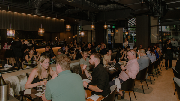 Interior of SOUL Dining's new location in Wynyard after reopening. 