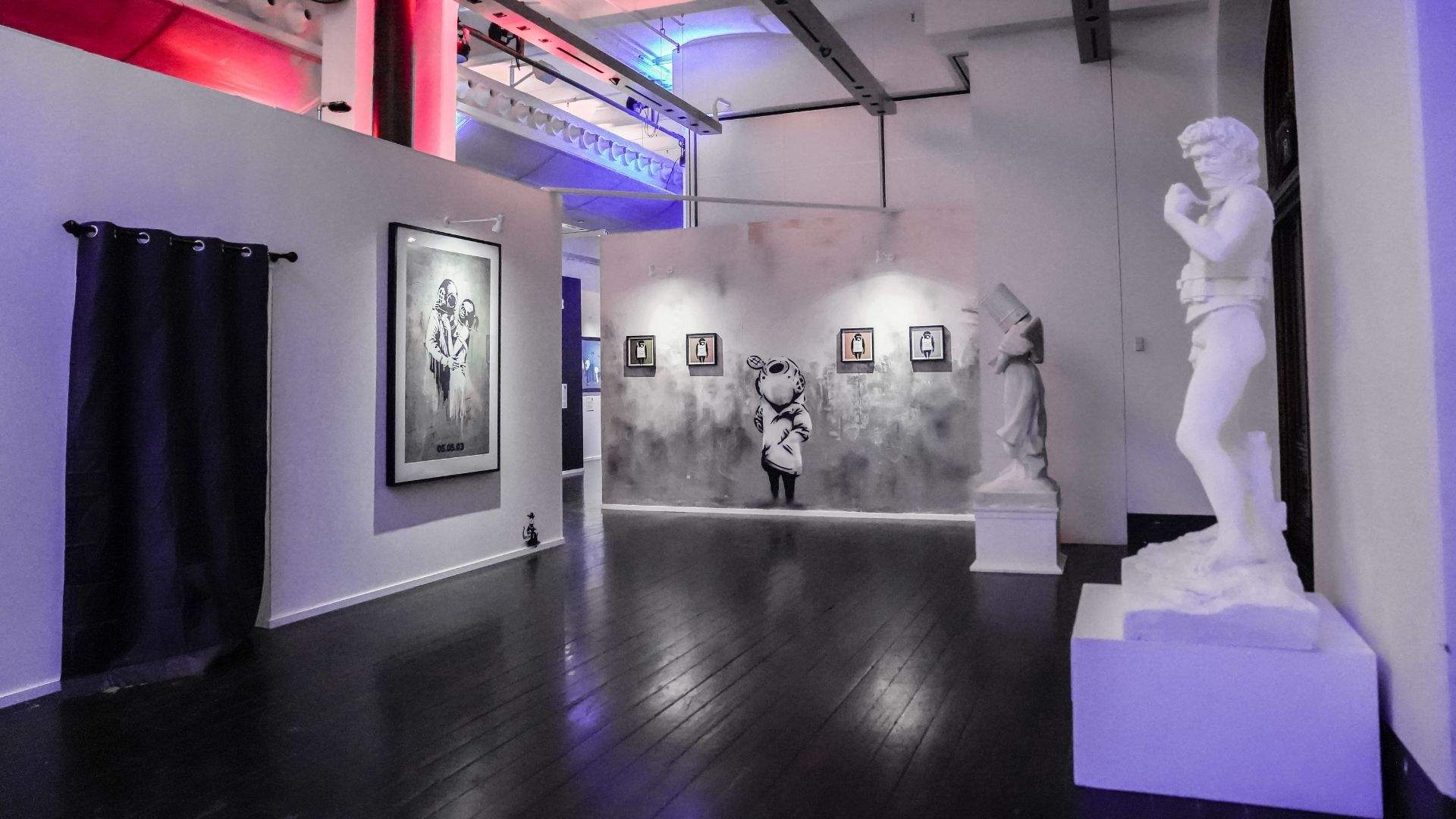 Syd Banksy without limits exhibition