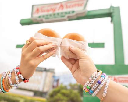 Krispy Kreme Is Giving Swifties (and Everyone) a Free Doughnut Today If You Head in Wearing Friendship Bracelets