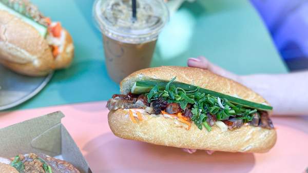 Free banh mis at Banh Mi Stand in Melbourne CBD